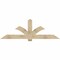 Ekena Millwork Redmond Rough Sawn Timber Gable Bracket, Douglas Fir, 84"W x 28"H x 2"D x 6"F, 8/12 Pitch GBW084X28X0206RED00RDF - alternate 1